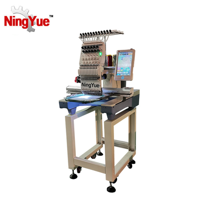 High speed home monogram swm swf sinsim melco cornely bead 1 one single head cap and t-shirt embroidery machine for sale