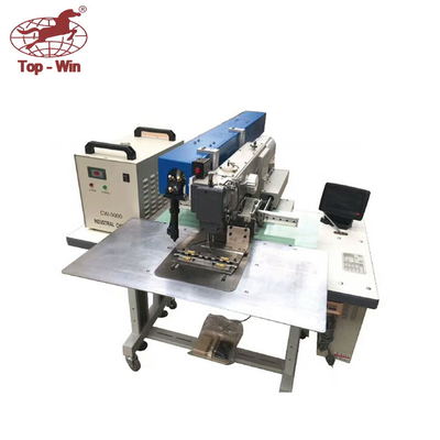 Automatic Laser trousers pants welting pocket placket industrial sewing machine